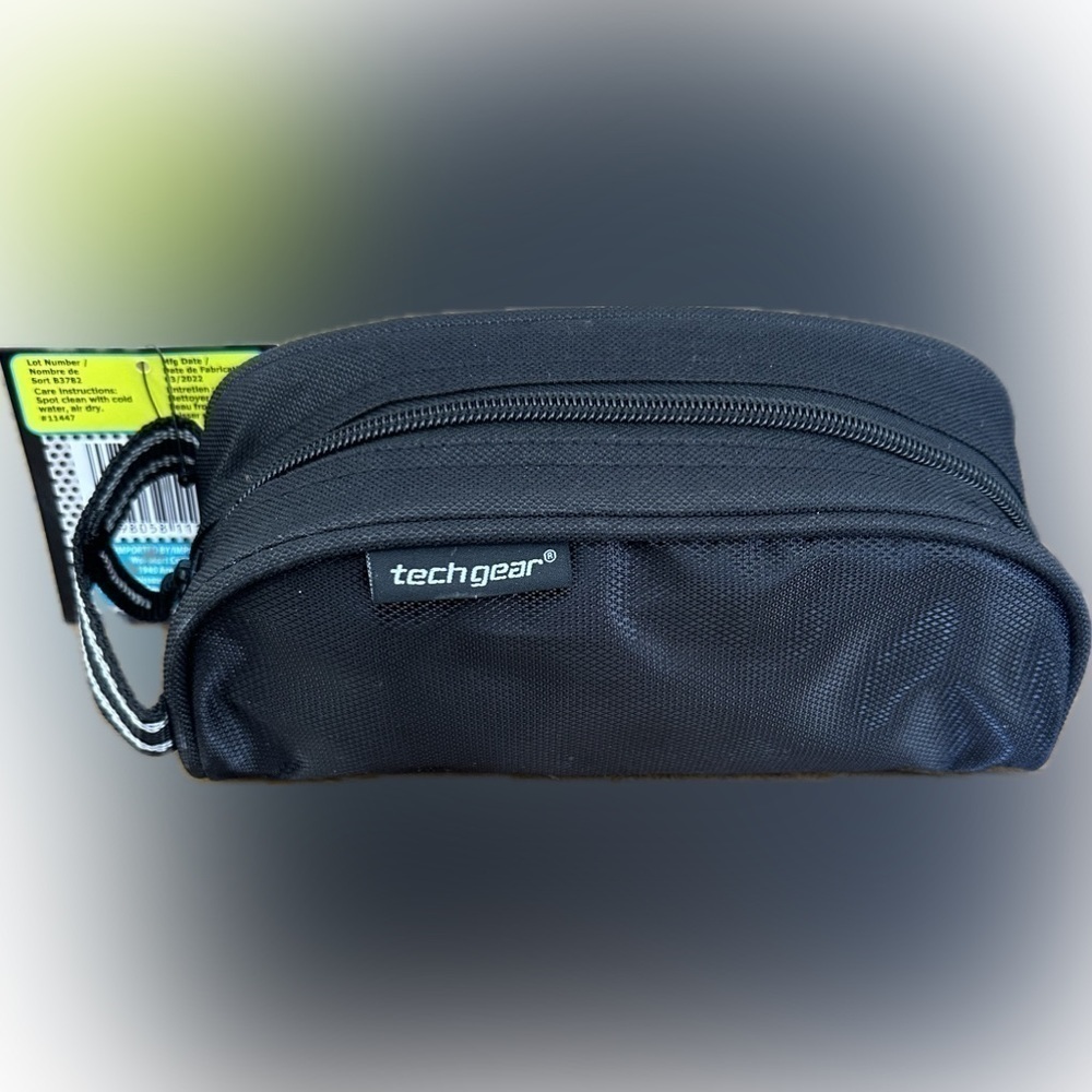 Tech Gear Black Pencil Case